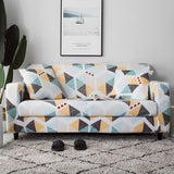 Housse de canapé extensible motifs FERRON | Ajustable