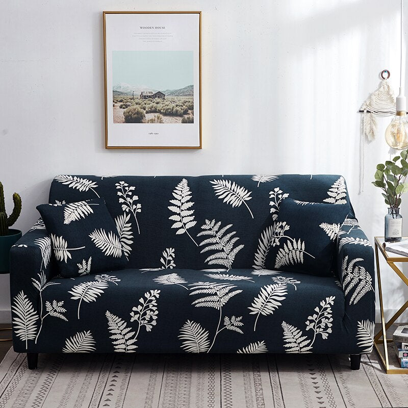 Housse de canapé extensible motifs LAYTON | Ajustable