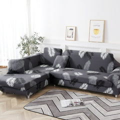 Housse de canapé extensible motifs MILFORD | Ajustable