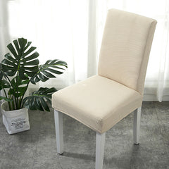 Housse de chaise RIVERTON - Beige | Extensible & Élastique