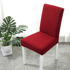 Housse de chaise RIVERTON - Rouge | Extensible & Élastique