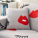 Housse de coussin LIPS
