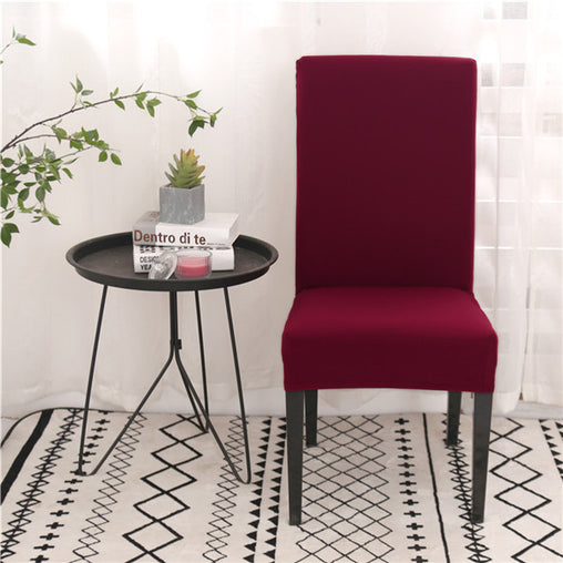 Housse de chaise NEWTON - Vin Rouge | Extensible & Élastique