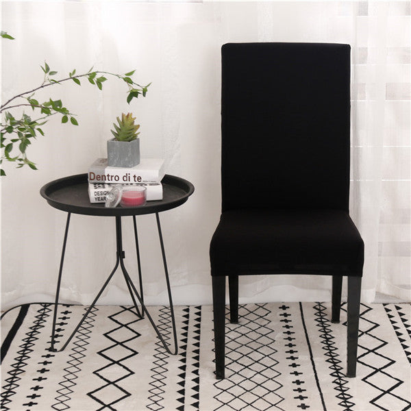 Housse de chaise NEWTON - Noir | Extensible & Élastique
