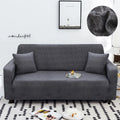 Housse de canapé à motifs HARLOW - Anthracite