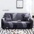 Housse de canapé à motifs HARLOW - Ardoise
