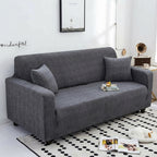 Housse de canapé à motifs HARLOW - Anthracite