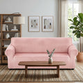 Housse de canapé imperméable unie RIVERTONE – Rose