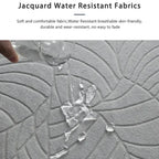 Tissu imperméable SEAFORD : l'eau perle sans traverser