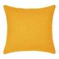 Housse de coussin unie HAVEN or