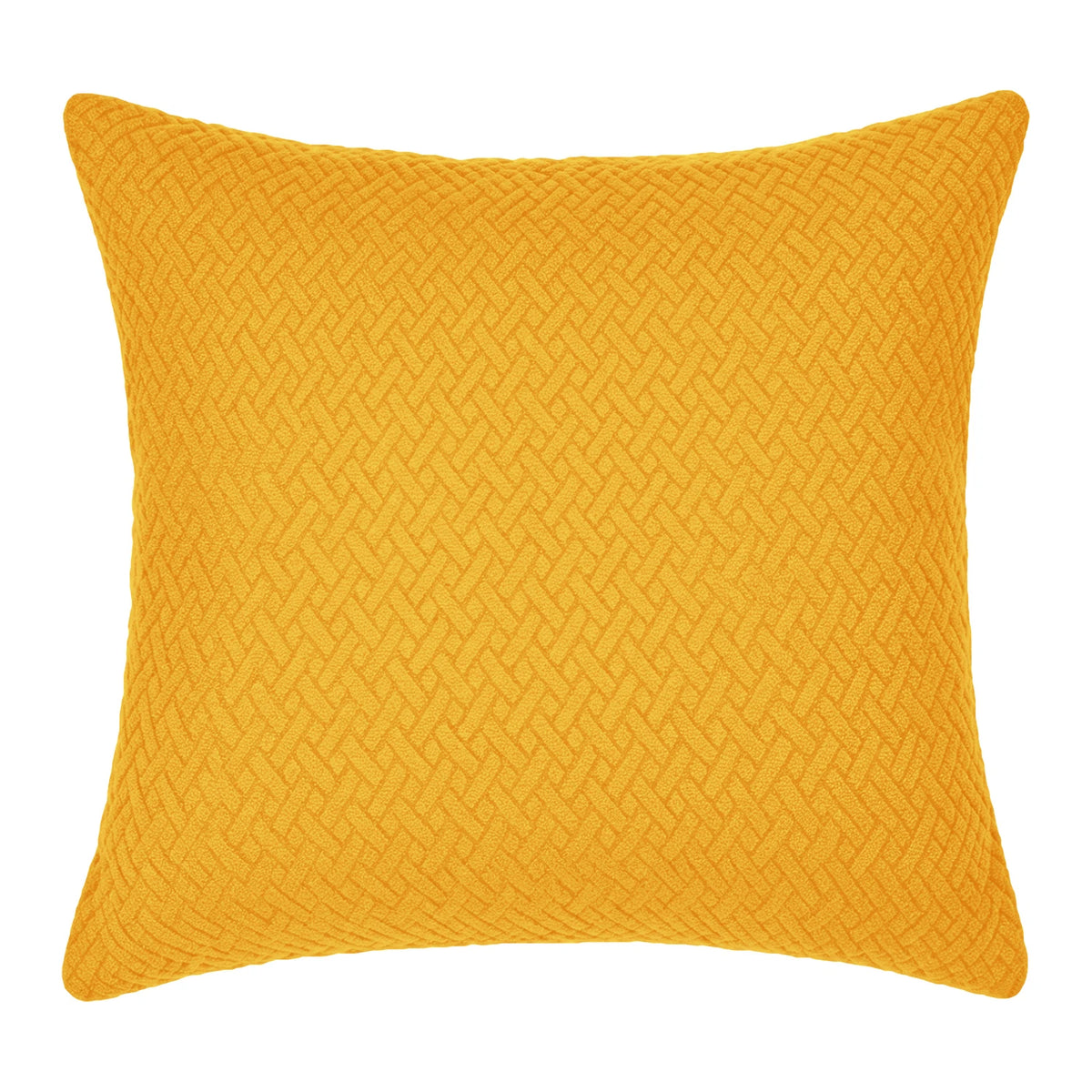 Housse de coussin unie HAVEN or
