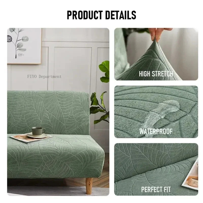 Détails de la housse SEAFORD : tissu extensible, imperméable, ajustement net