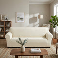 Housse de canapé imperméable unie RIVERTONE – Blanc